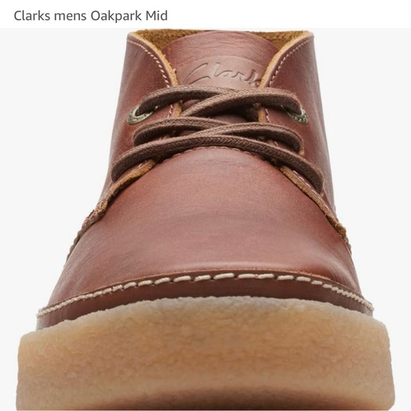 CLARKS: “Oakpark” Mid-Chukka In Timberland. NWT main image 8